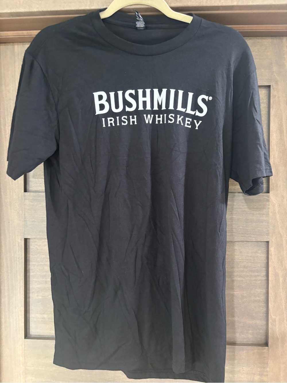 District Black Bushmills Irish Whiskey Logo Tee